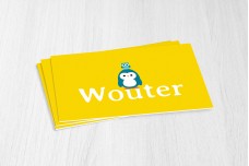 Pinguin met uiltje Pinguin met uiltje